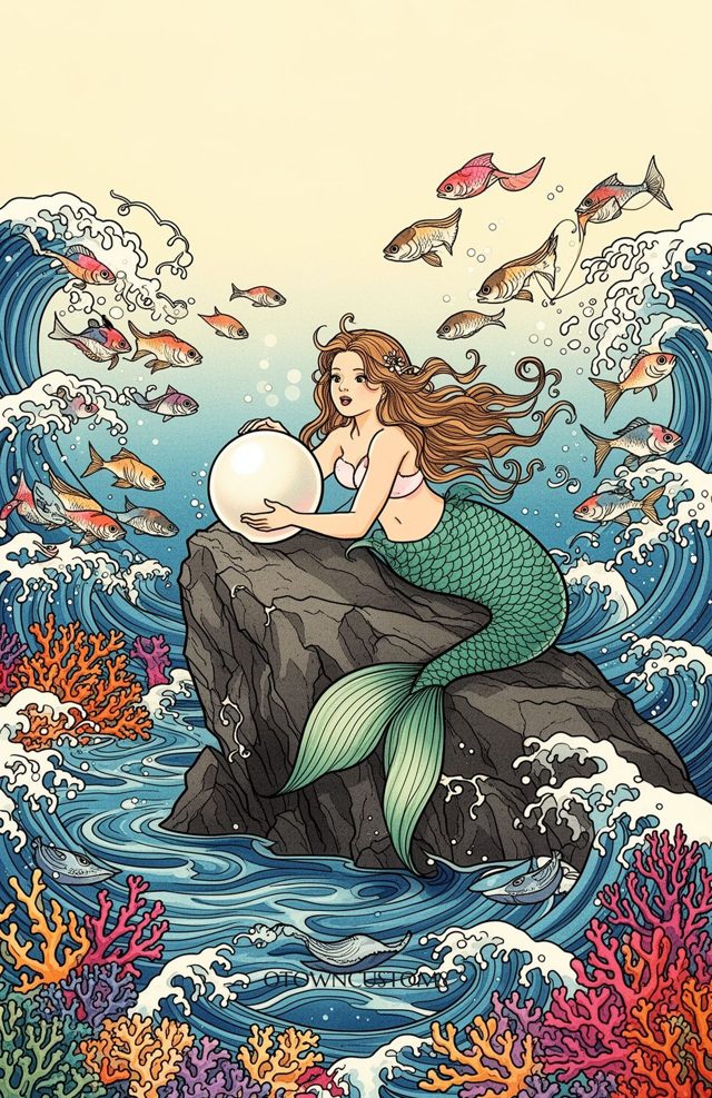 Japanese Wave Illustration