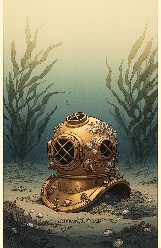 Vintage Diving Helmet