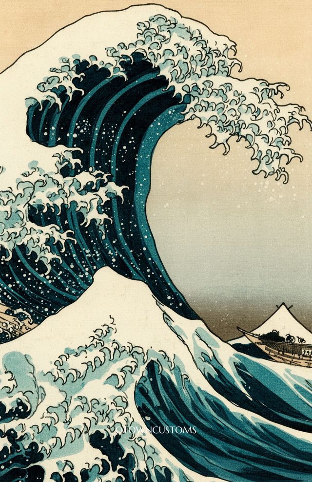 Japanese Woodblock Wave