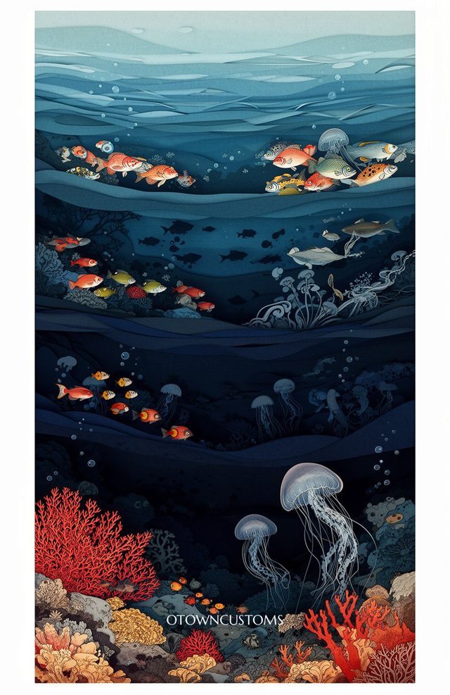 Undersea Artistic Illustration