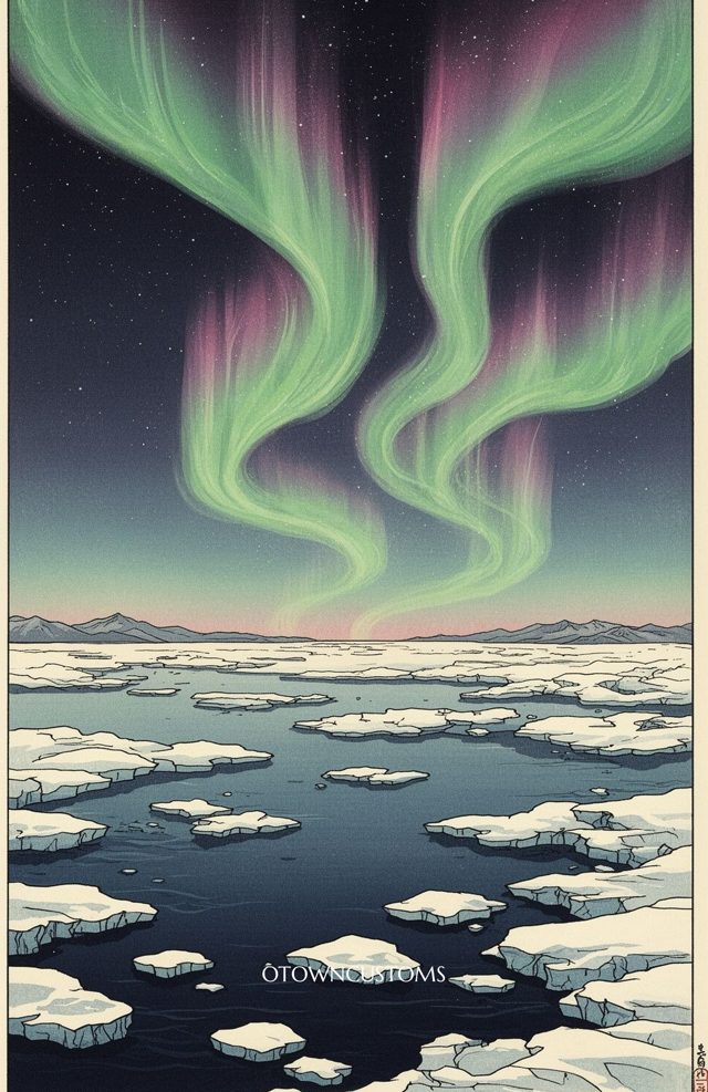 Ukiyo-e Aurora