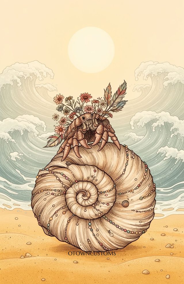 Whimsical Beach Art