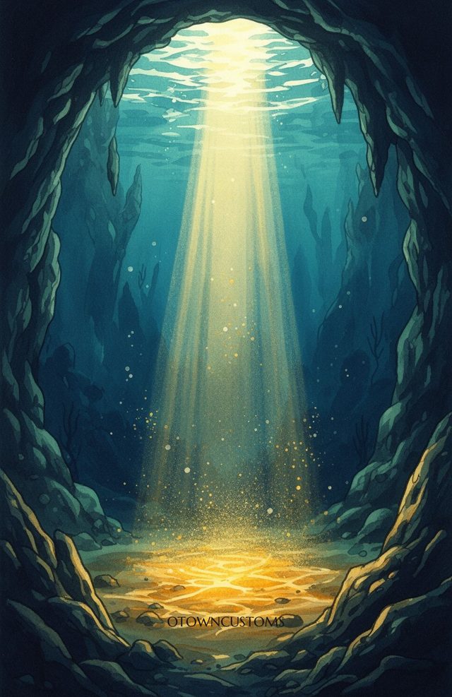 Cave Underwater Nature Landscape