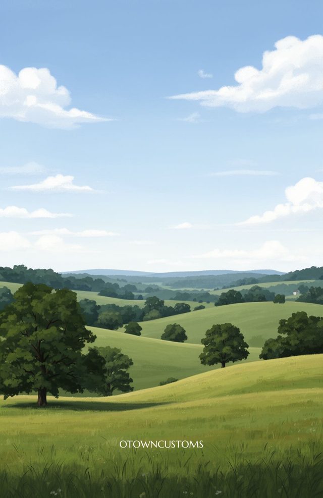 Painterly Serene Weir Farm