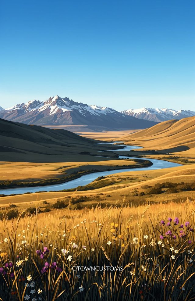 Scenic Montana Big Sky Valley