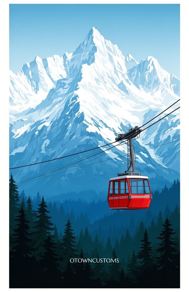 Vector Art New Hampshire White Mountains