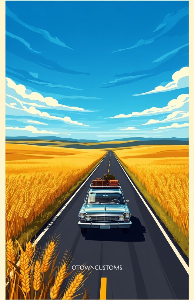 Vintage Road Trip North Dakota Tourism