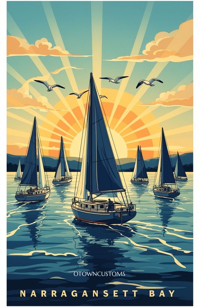 Vintage Rhode Island Seaside Escape