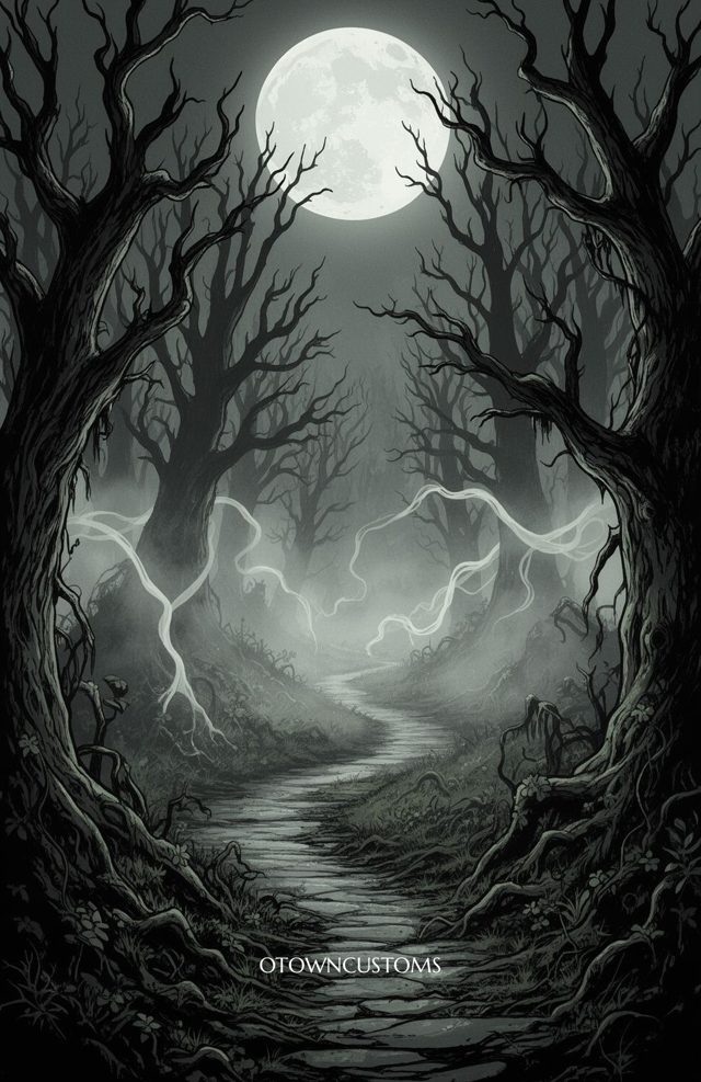 Wicked Path Darkwood Spooky Forest
