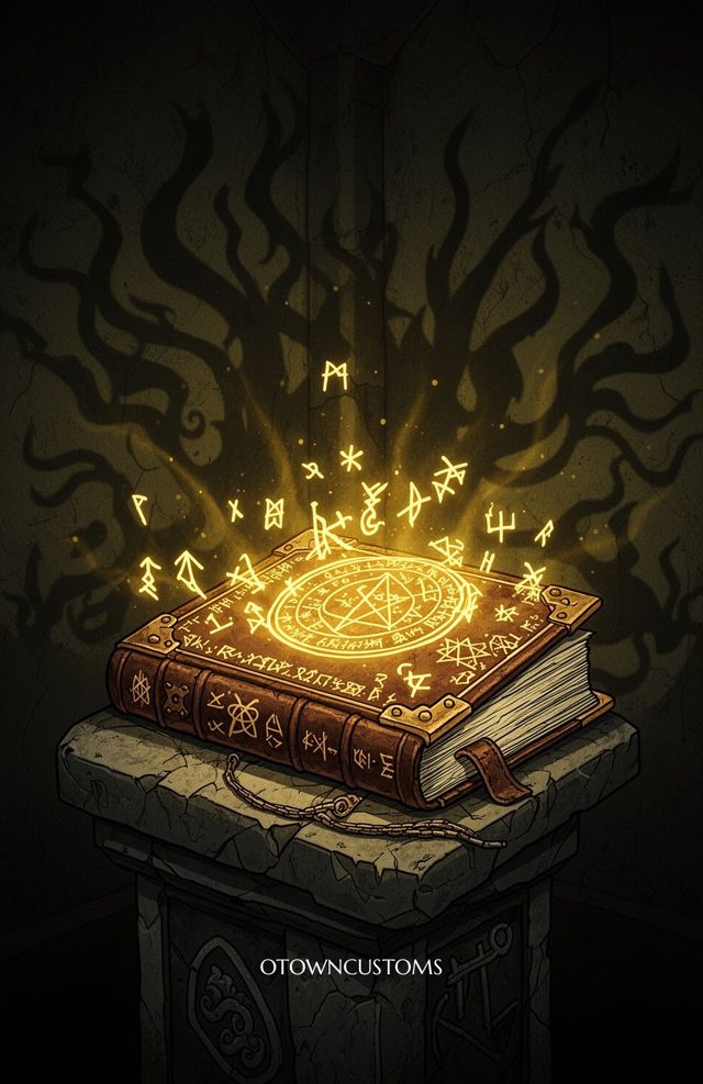 Occult Magical Book Fantasy