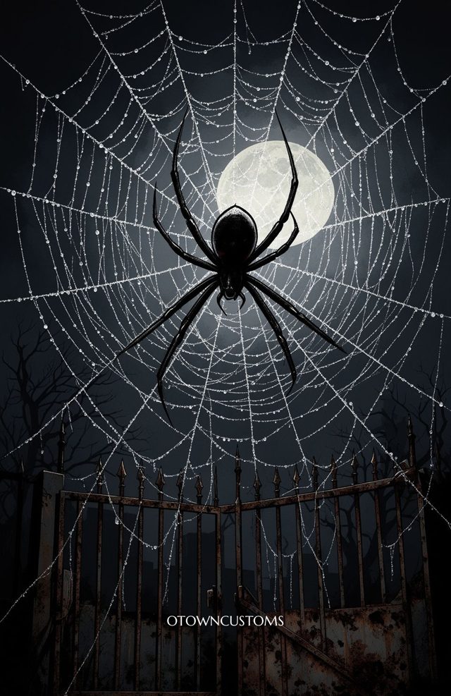 Widow's Web Gothic Halloween Horror