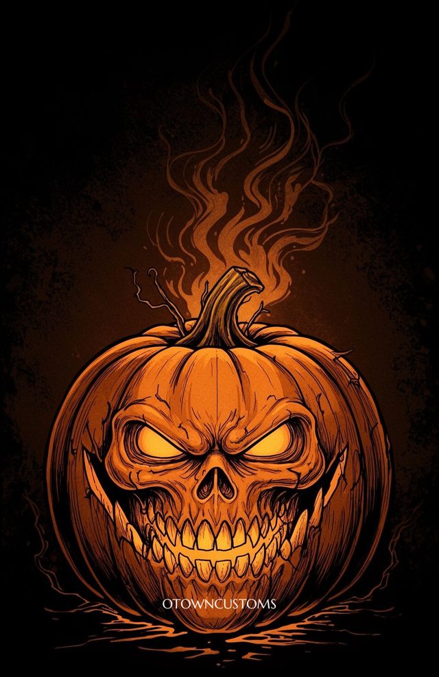 Scary Pumpkin Halloween