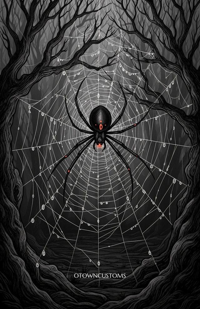 Gothic Spiderweb Halloween