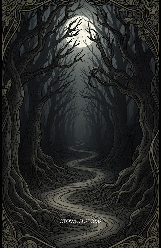 Dark Surreal Forest