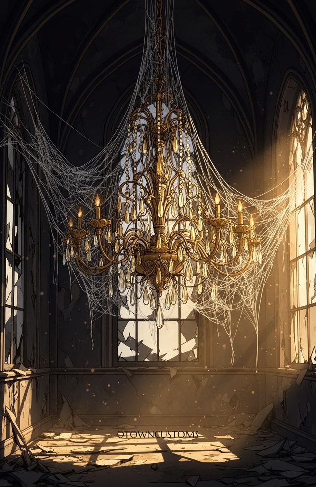 Spooky Chandelier Gothic