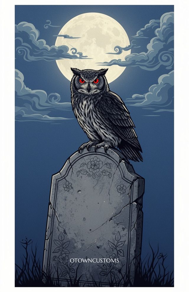 Gothic Illustration Nocturne Forgotten Stones