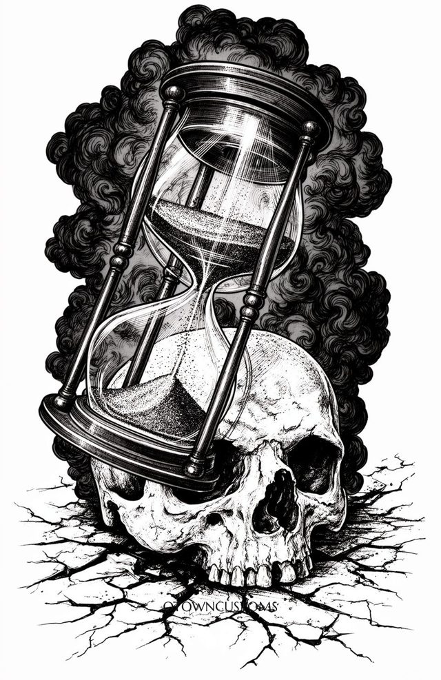 Ink Illustration Surreal Gothic