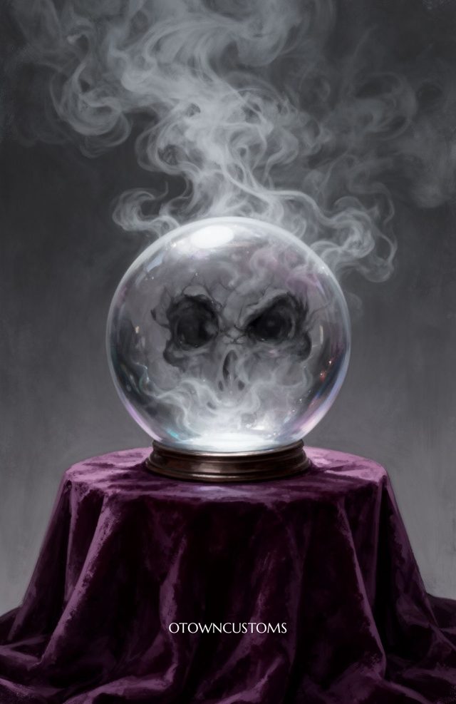 Dark Fantasy Smokey Seer Mystic Vision
