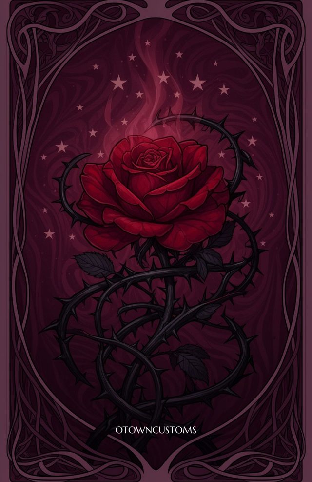 Art Nouveau Floral Gothic