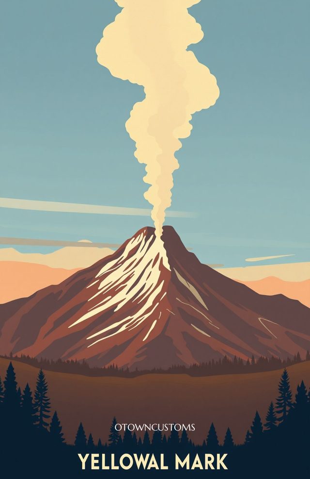 Flat Vector Art Landscape