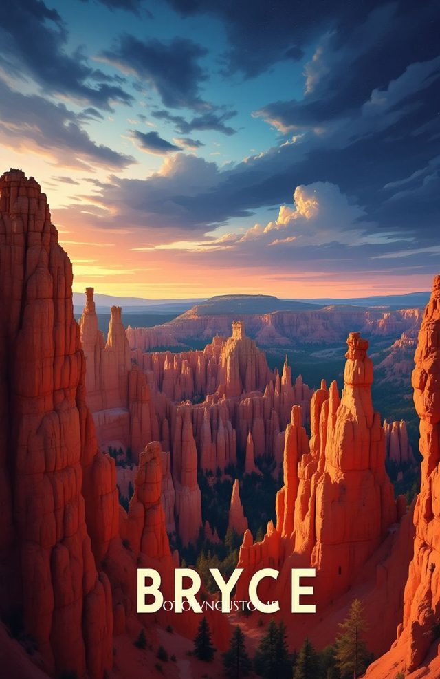 Ethereal Landscape Phone Case Bryce Point Sunrise For iPhone Samsung