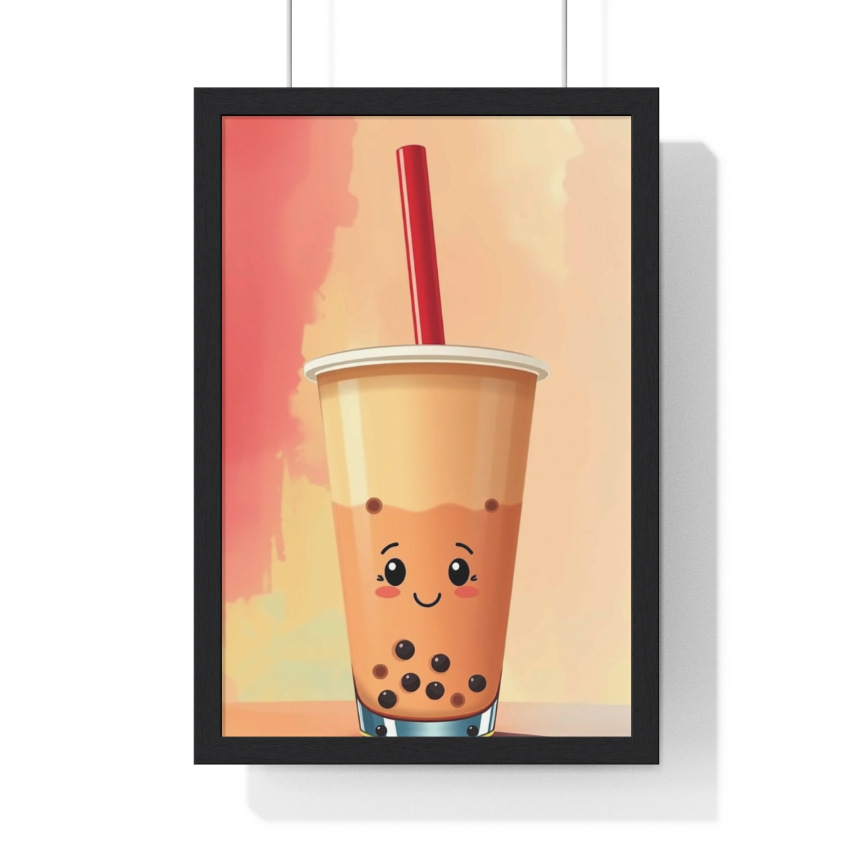 Boba Buddy — Framed Poster