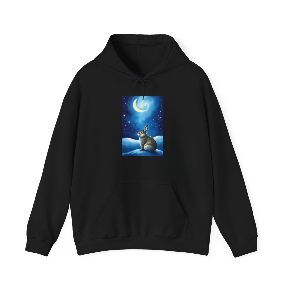Moonlit Hare — Art Hoodie