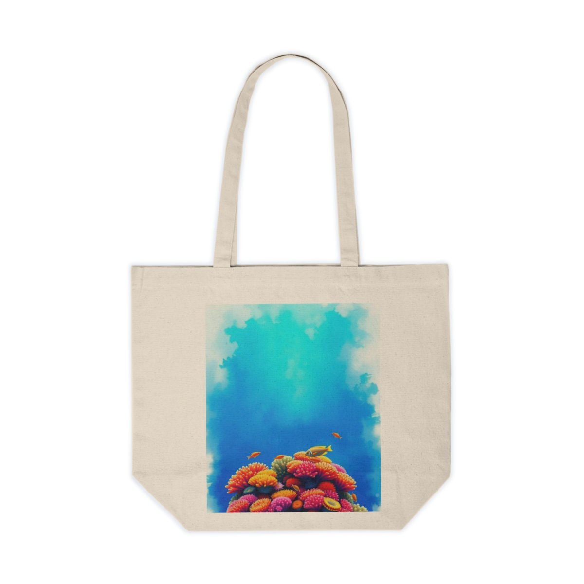 Coral Reef Bloom — Art Tote