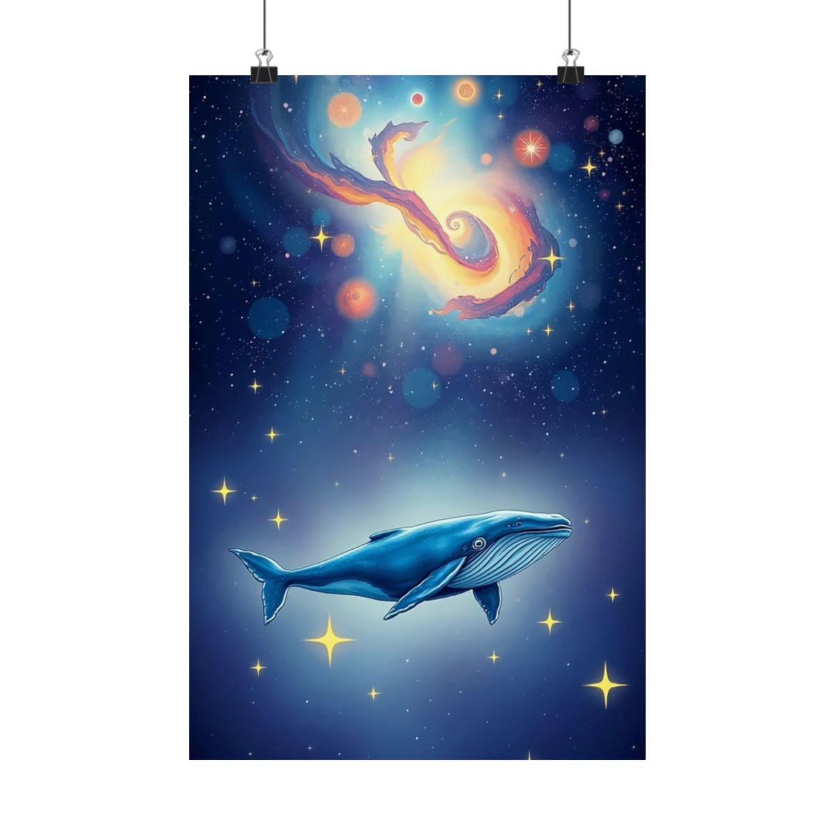 Whale of the Galaxy — Art Poster