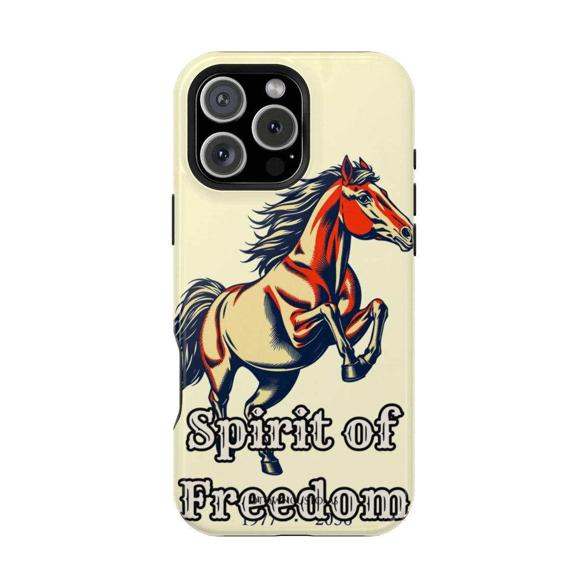 Wild Mustang Running