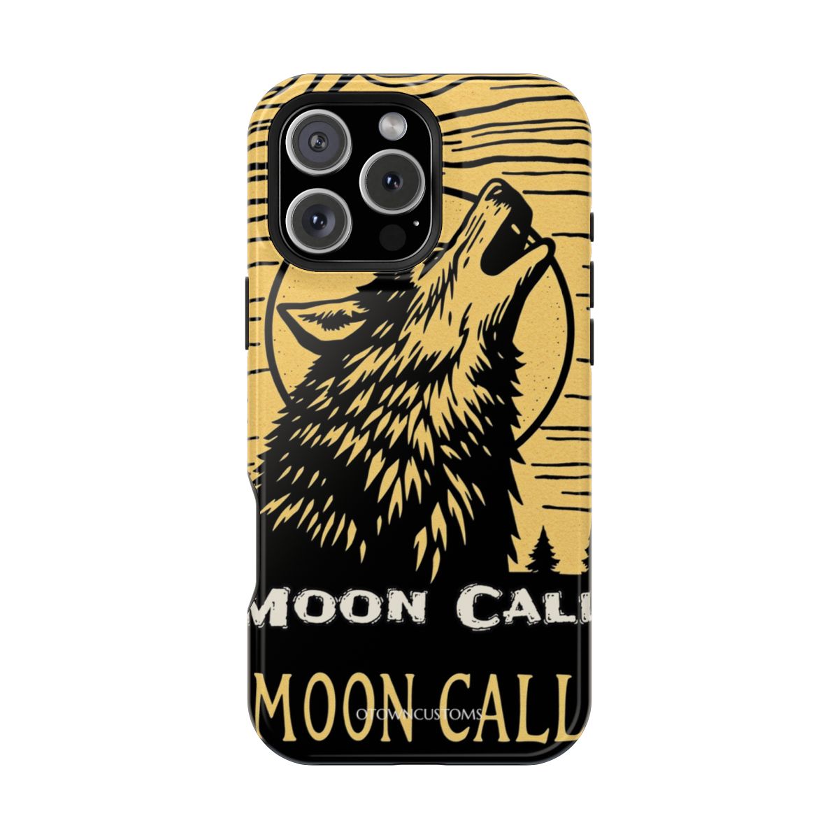 Linocut Werewolf