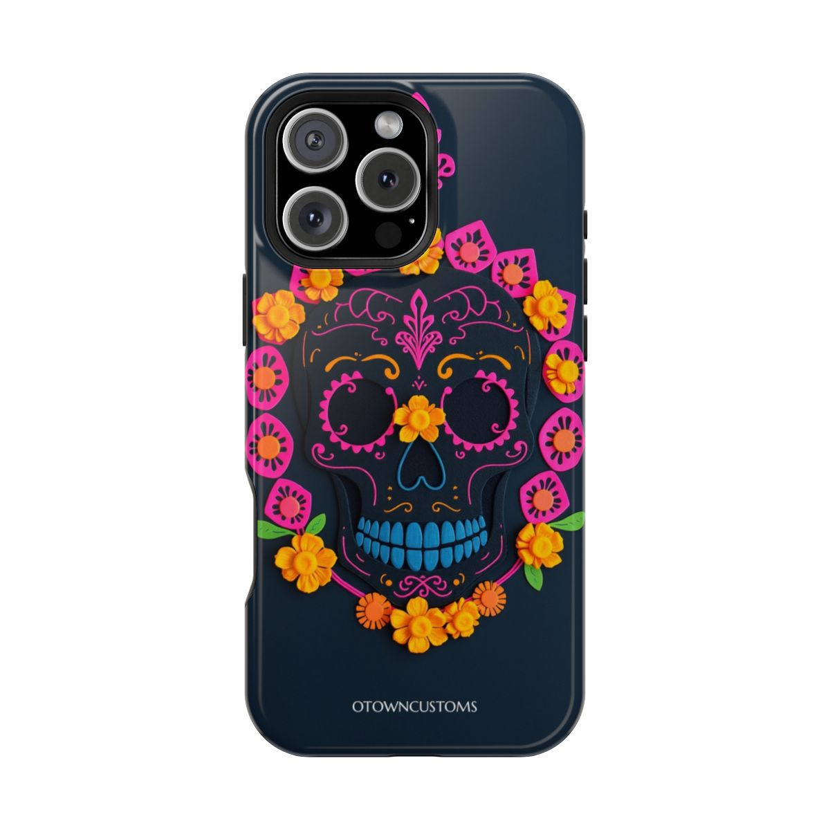 Charcoal Skull Marigold