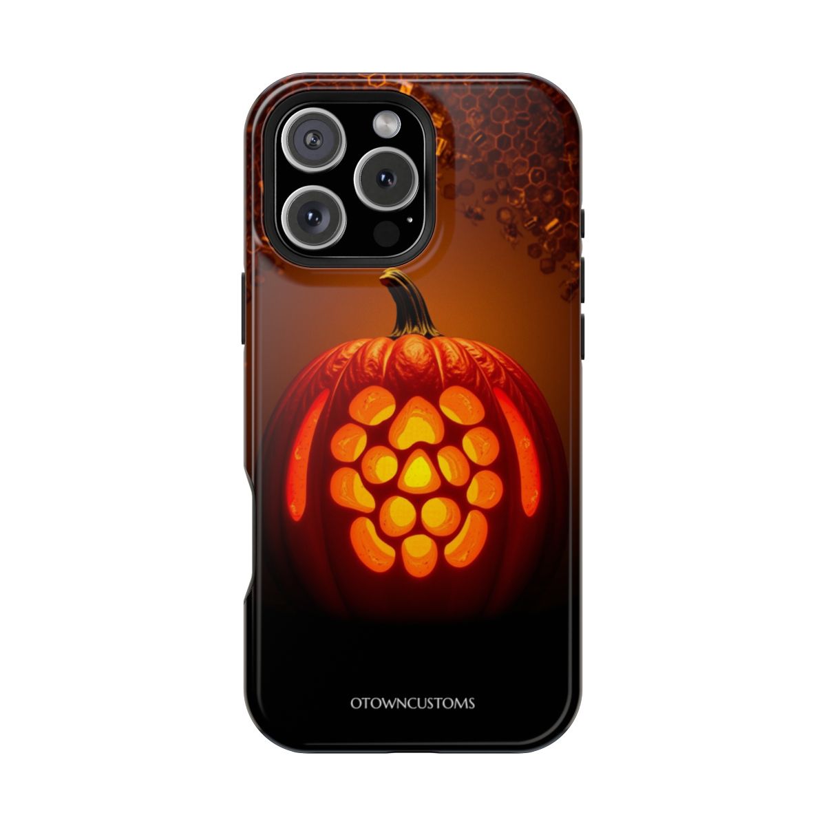 Pumpkin with Glowing Honeycomb