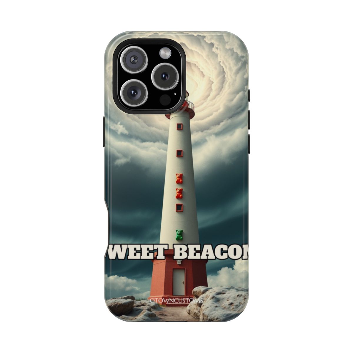 Candy Cane Lighthouse