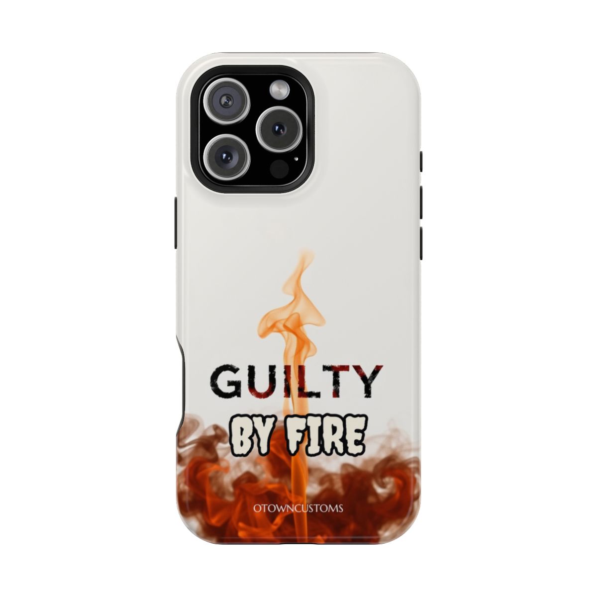 Witch Trial Burn Typography