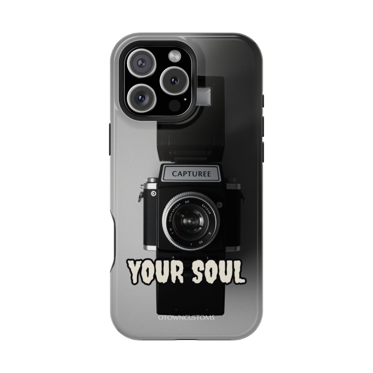 Cursed Camera Flash Typography