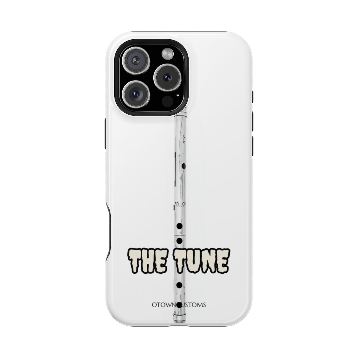 Phantom Piper Bone Flute Typography