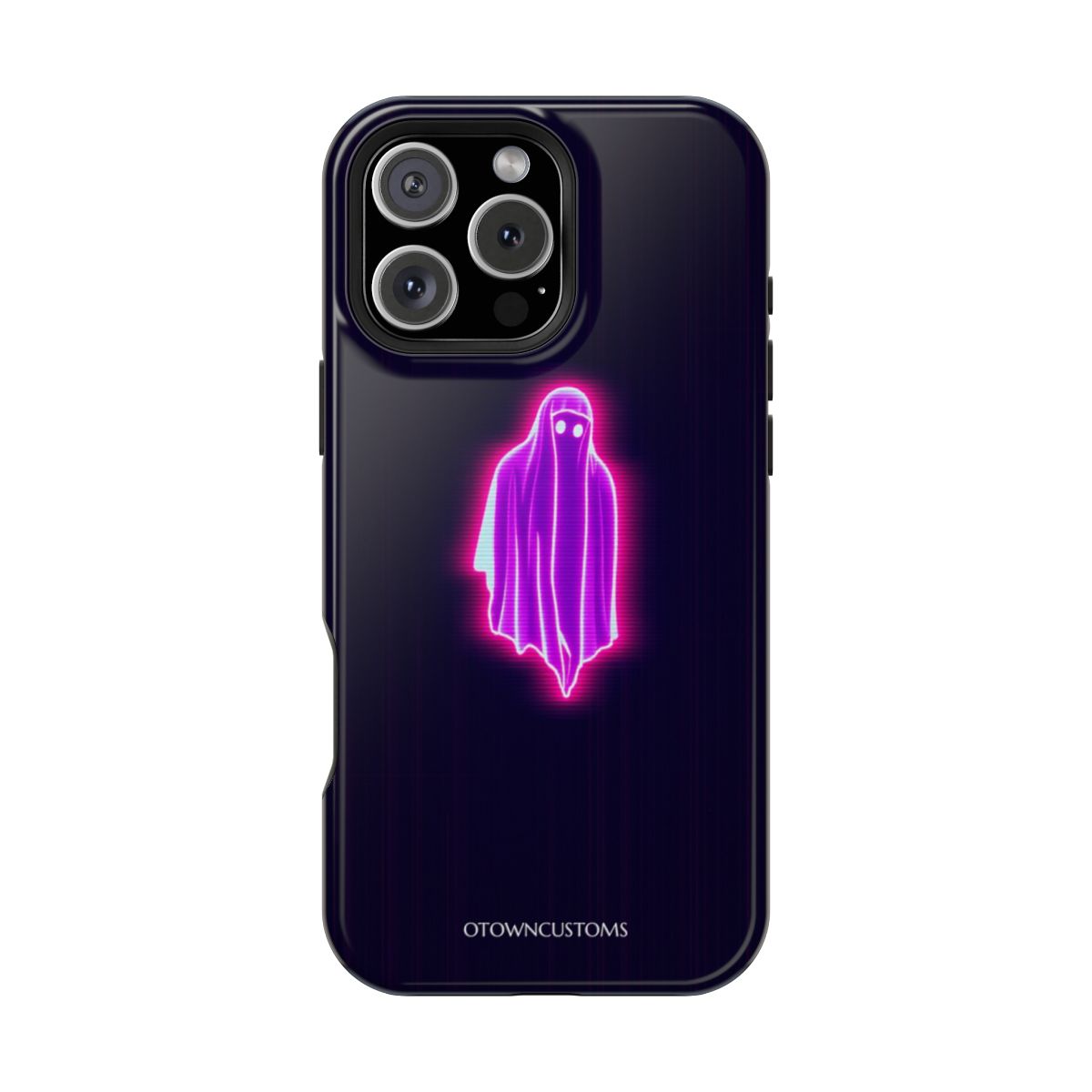 Neon Glitch Ghost