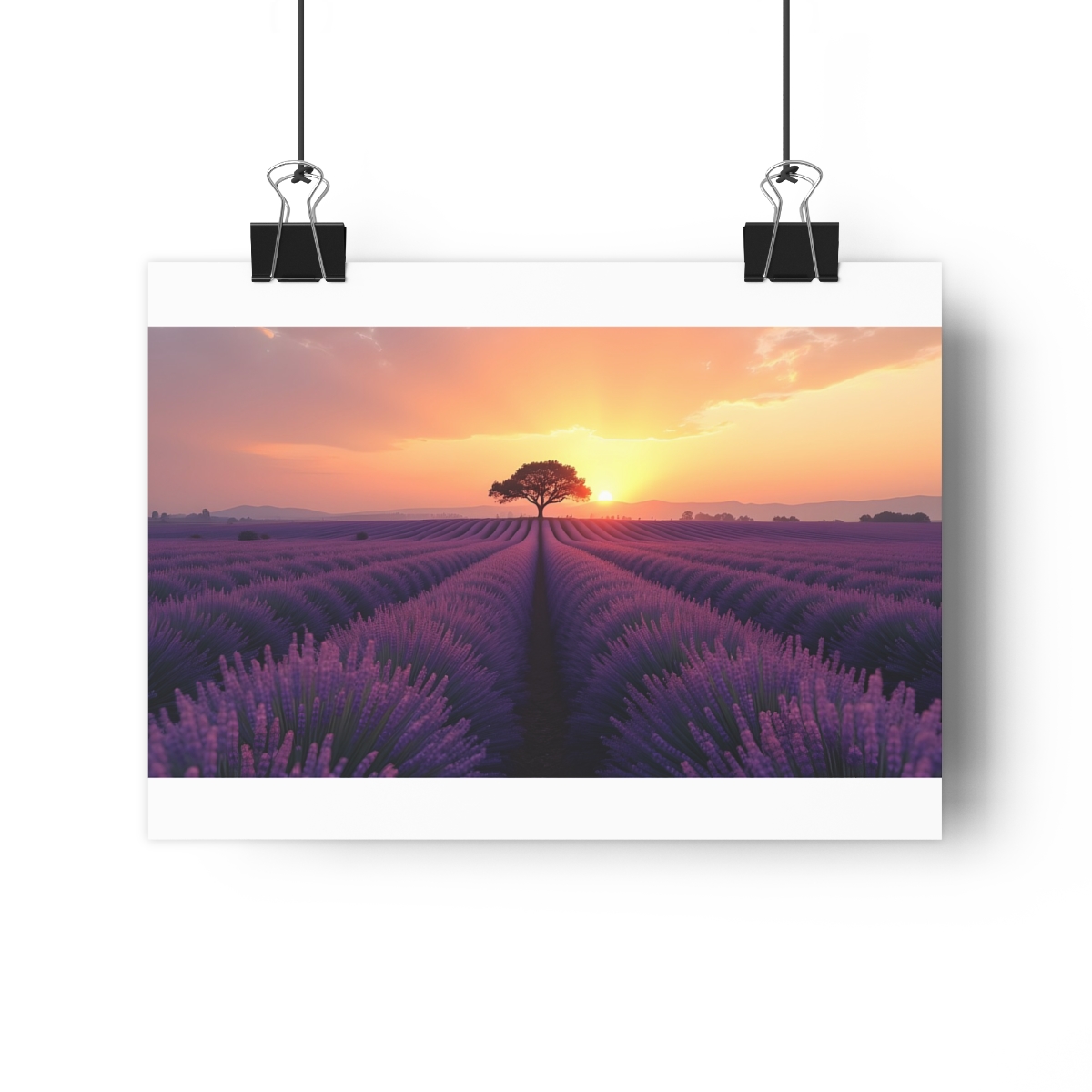 Lavender I — Fine art paper