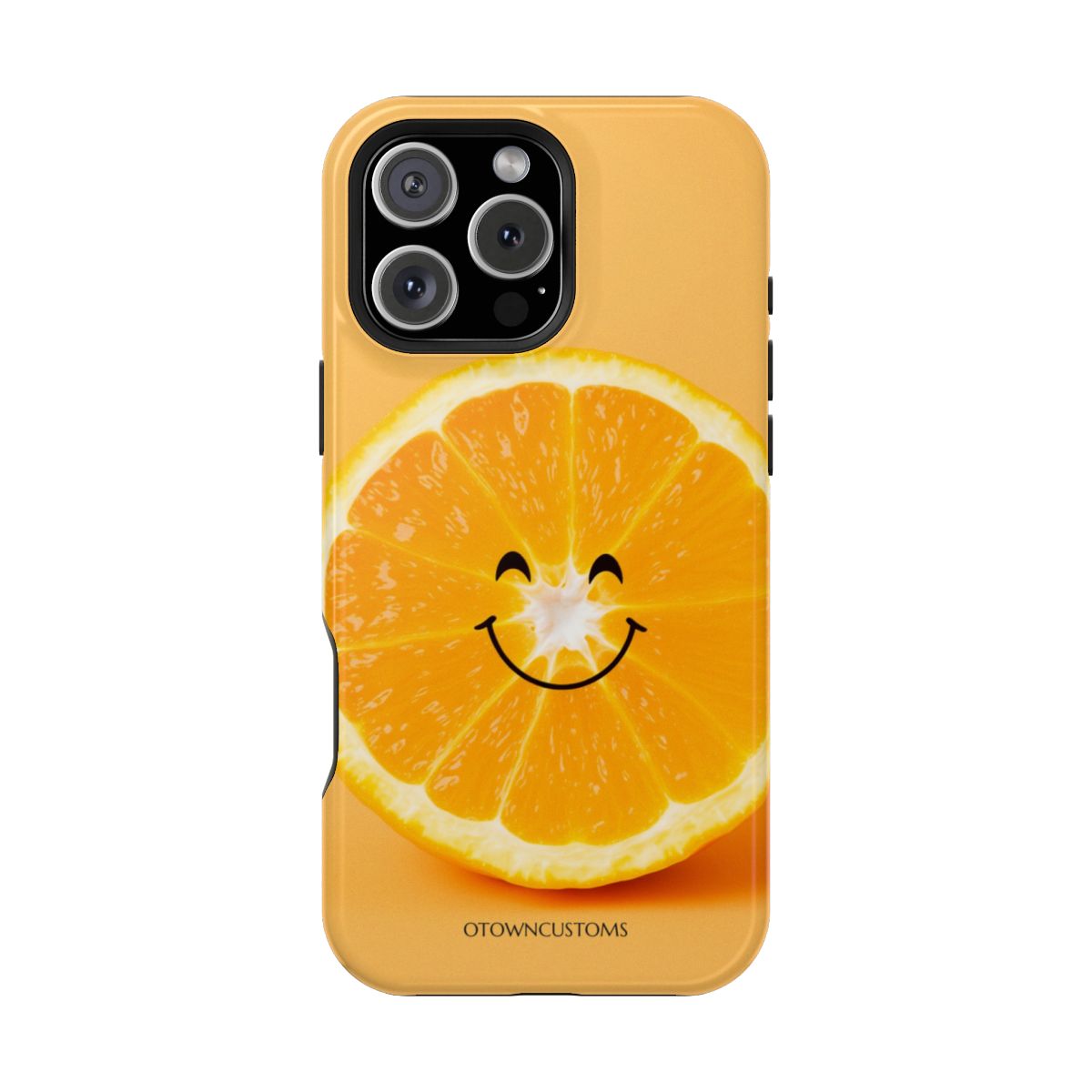 Orange Slice Smiling