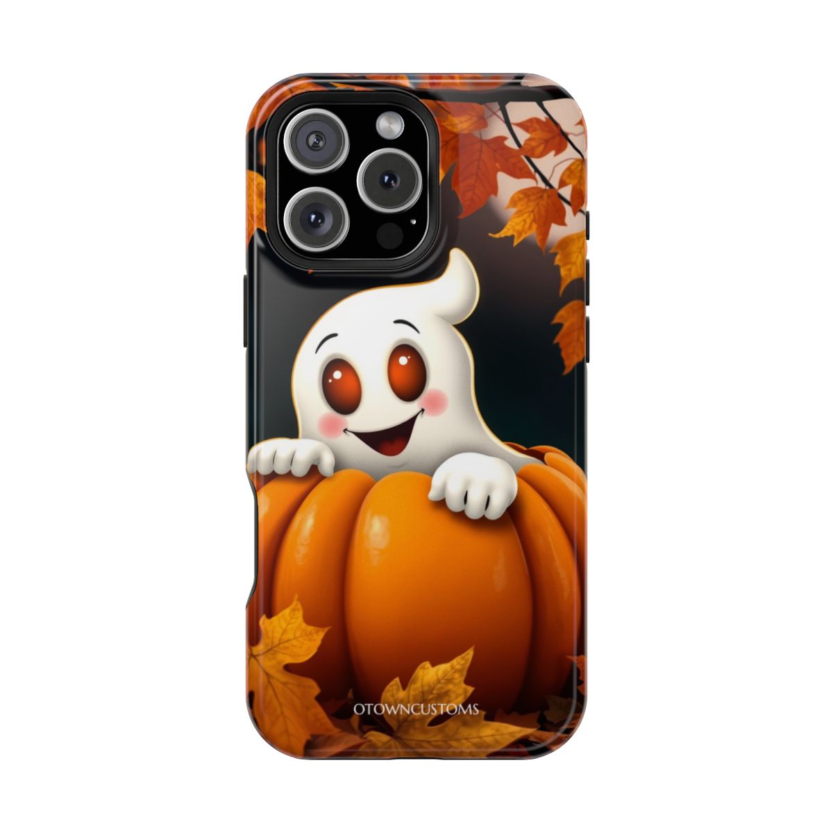 Friendly Ghost in a Pumpkin