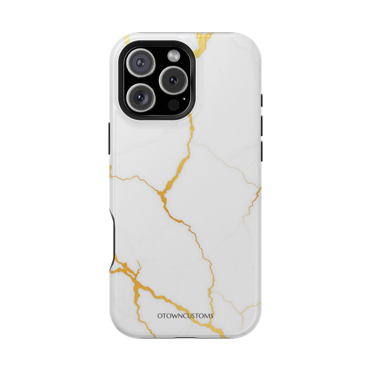 Marble with Gold Veins Metallic