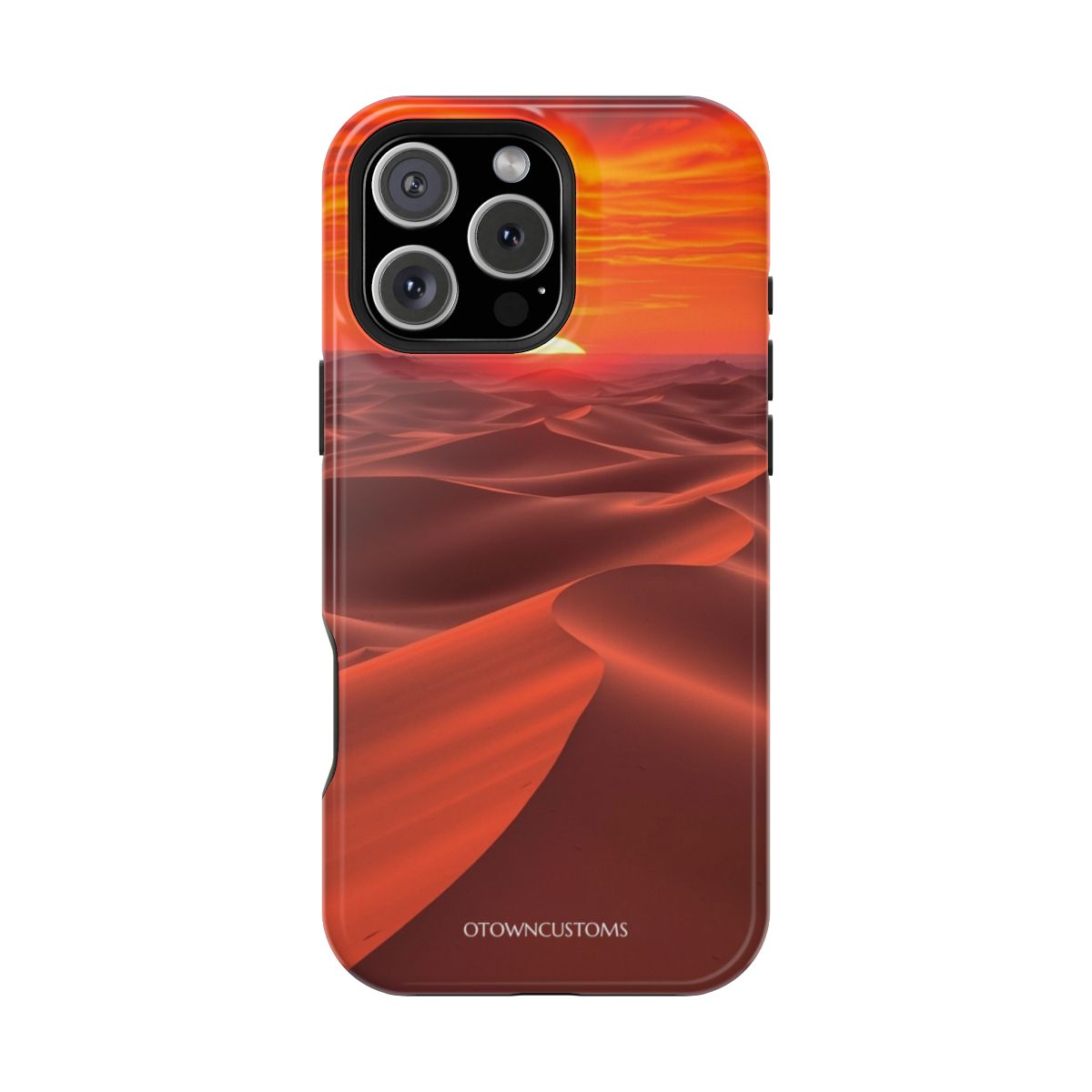 Fiery Desert Dunes