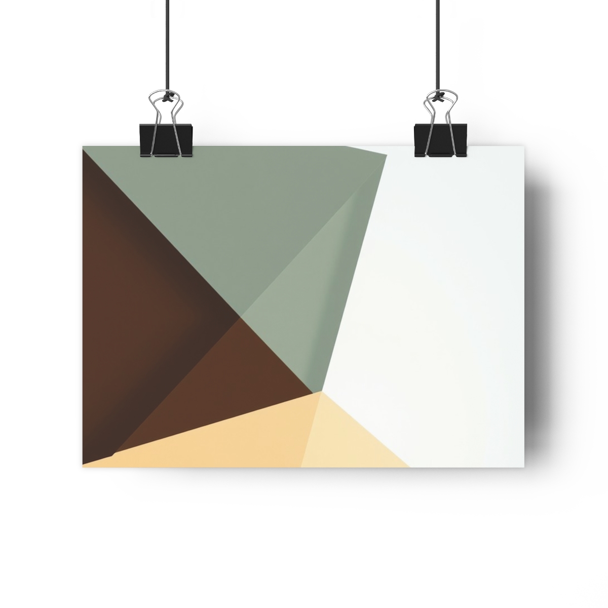 Quiet geometry — Fine art paper