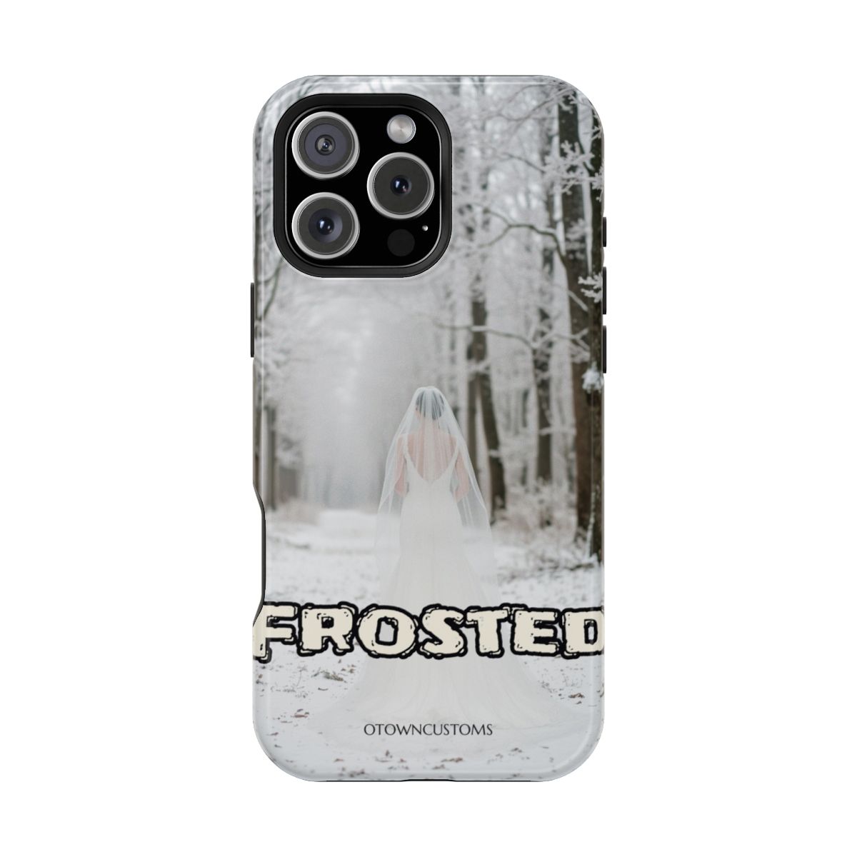 Phone Case: Frosted Forest Bride