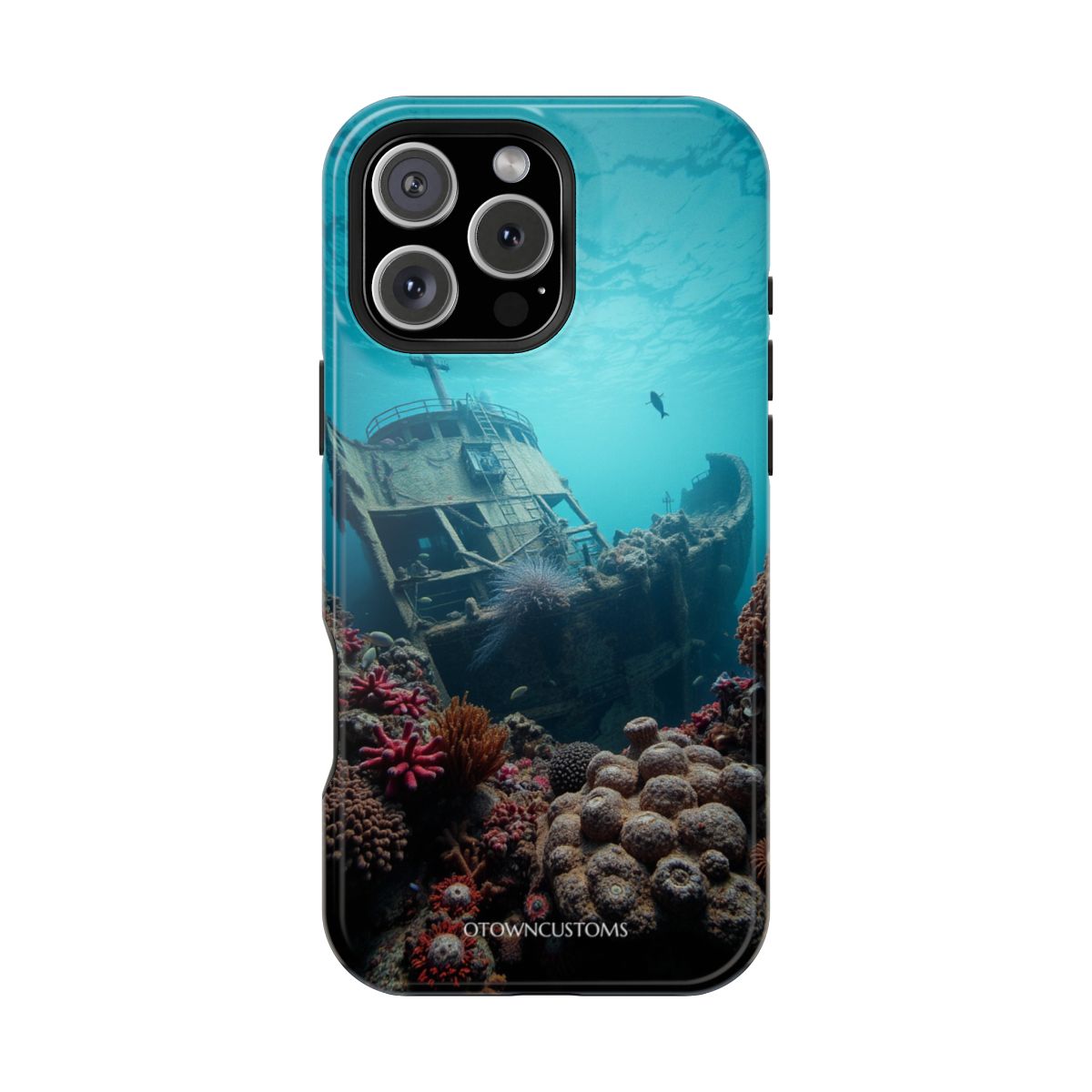 Phone Case: Sunken Ship Creature