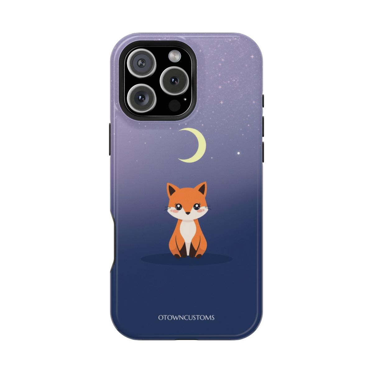 Cute Spooky Phone Case: Moonlit Fox