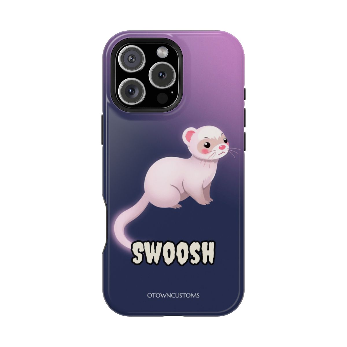 Cute Spooky Phone Case: Phantom Ferret