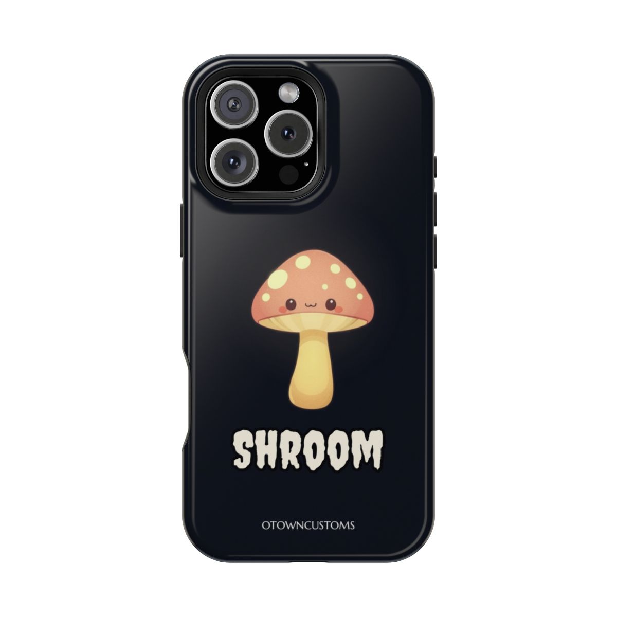 Cute Spooky Phone Case: Haunted Mushroom
