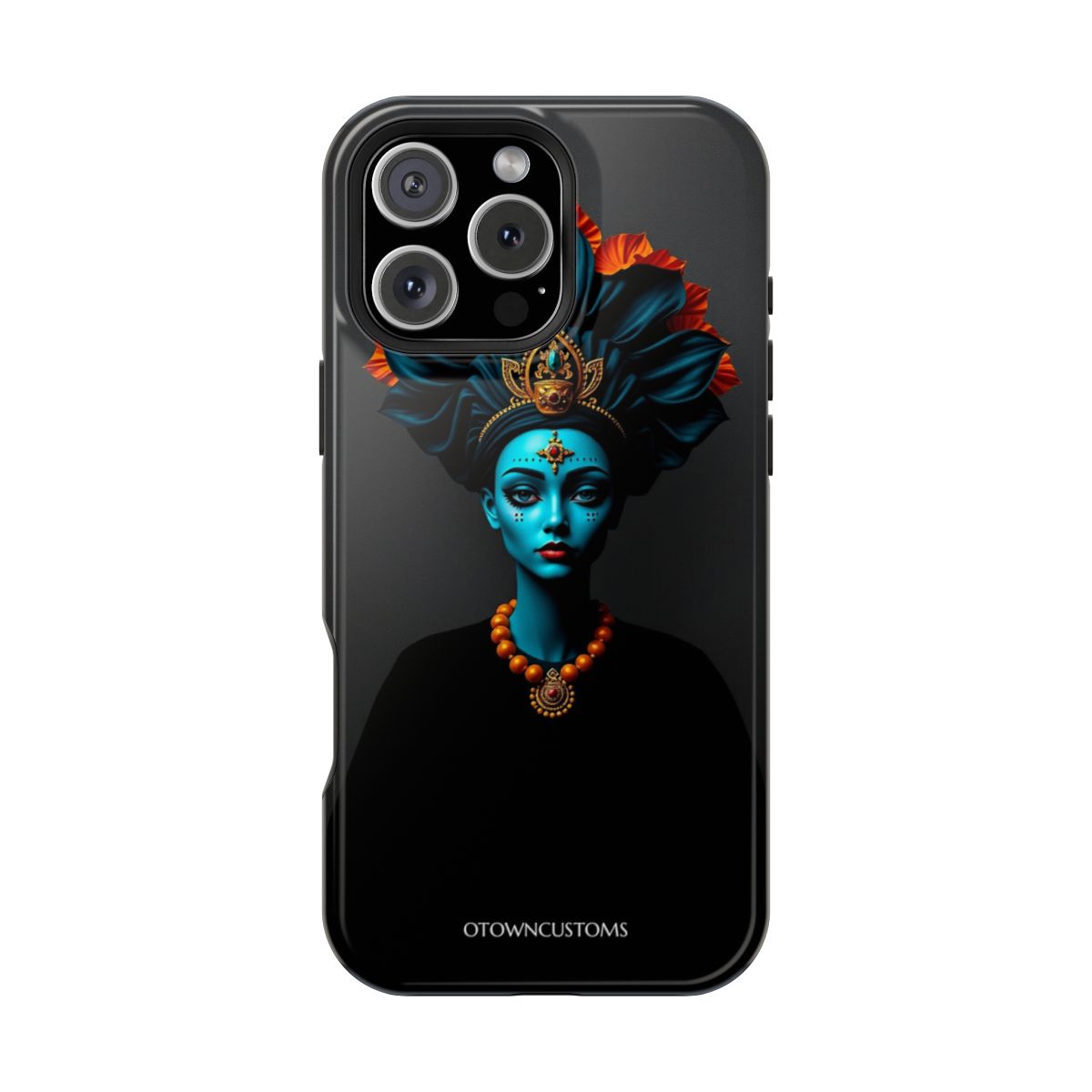 Phone Case: Teal Catrina